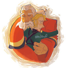 Klaus &amp; Jesper Reunion Hug
