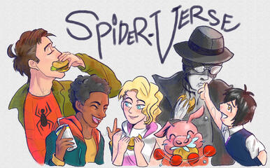 Spider Family burger